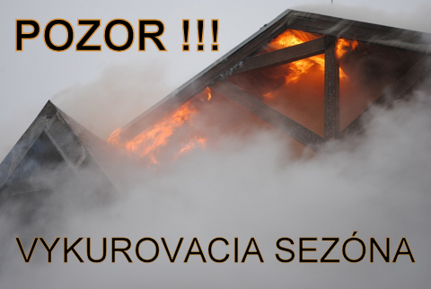 Pozor Vykurovacia sezóna